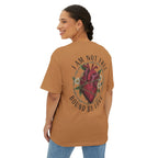 Unisex Oversized Boxy T-Shirt – I Am Not Free / Bound by Love | RollaRoyal