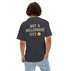RollaRoyal "Not a Millionaire (Yet)" – Unisex Oversized Boxy T-Shirt