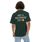 RollaRoyal "Not a Millionaire (Yet)" – Unisex Oversized Boxy T-Shirt