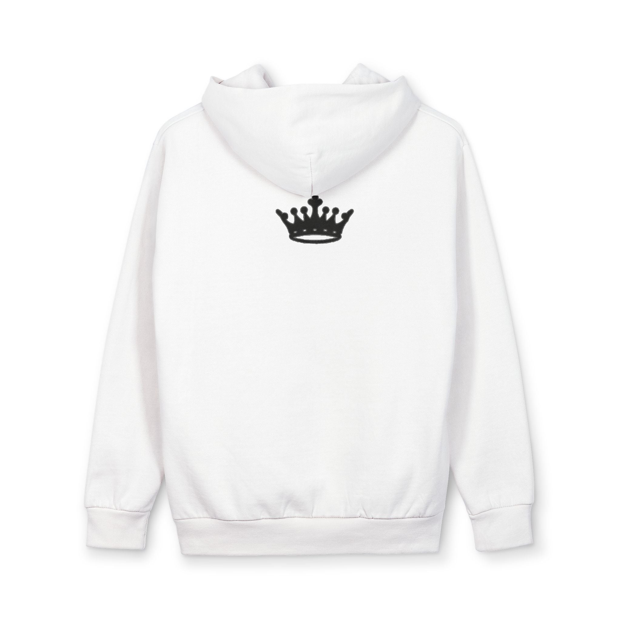 RollaRoyal oversized unisex hoodie classic pullover sweatshirt cotton-poly blend