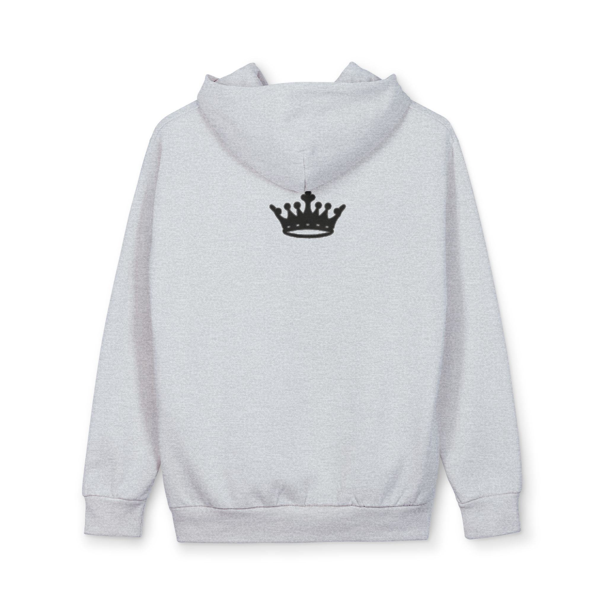 RollaRoyal oversized unisex hoodie classic pullover sweatshirt cotton-poly blend